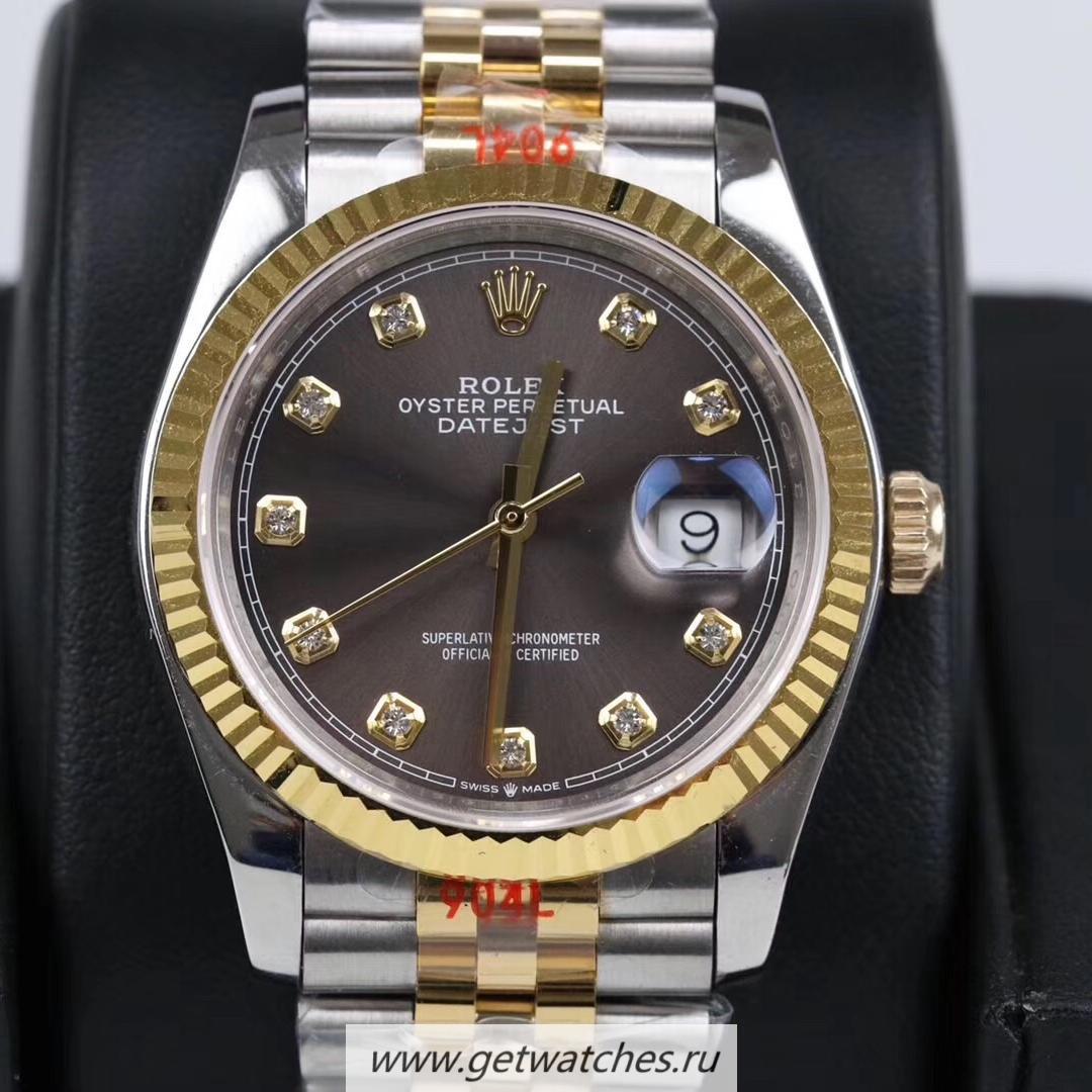 Shop R01ex Datejust 36mm 116233 GMF SS 904L & Yellow Gold Anthracite Dial 2824