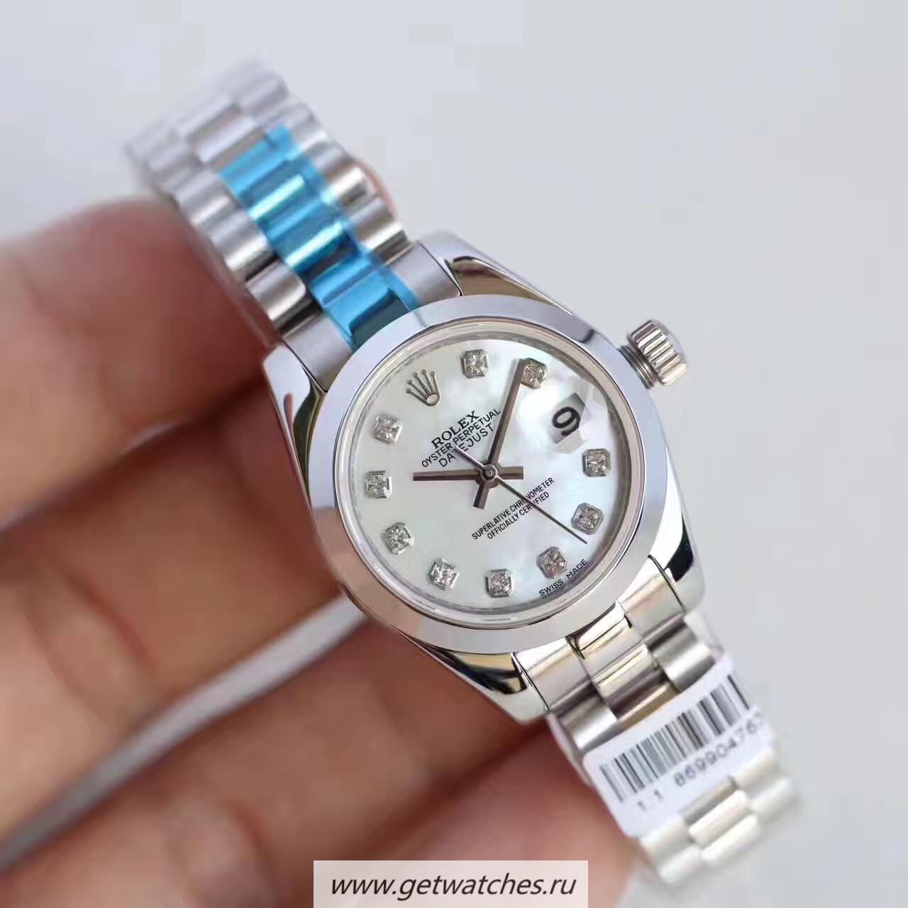 Replica R01ex Ladies Datejust 28 279166 28mm Noob Factory SS Mother Of Pearl Dial 2671
