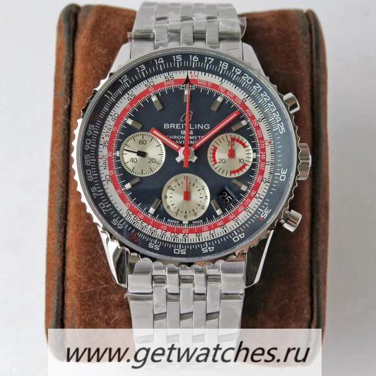 High Quality Breitling Navitimer B01 AB01212B1C1A1 air AIF SS Blue Dial 7750